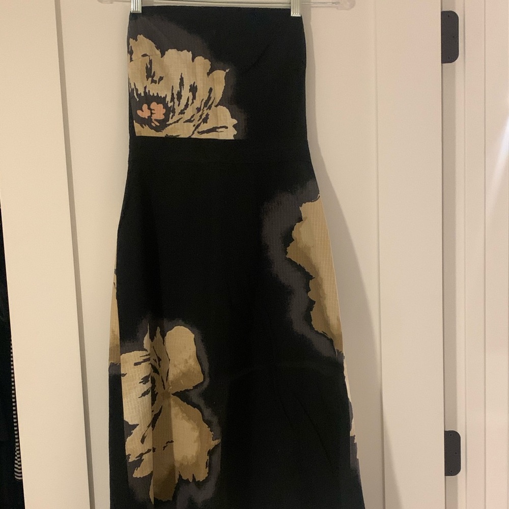 J Crew strapless midi dress